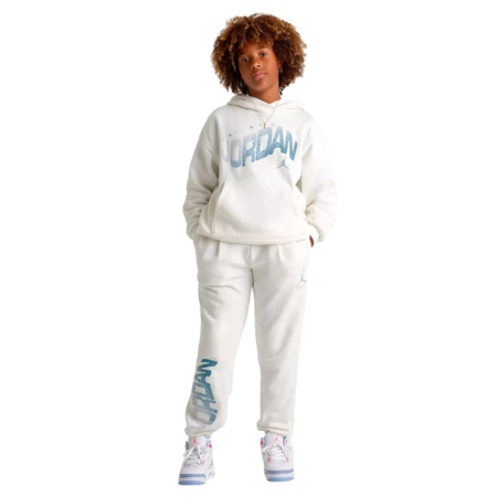 Pantalón Niña Jordan Girls Jumpman Club Pleated Fleece  "Sail"