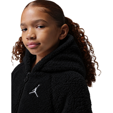 Chaqueta Sherpa Niña Jordan Jumpman Lo-Light "Black"