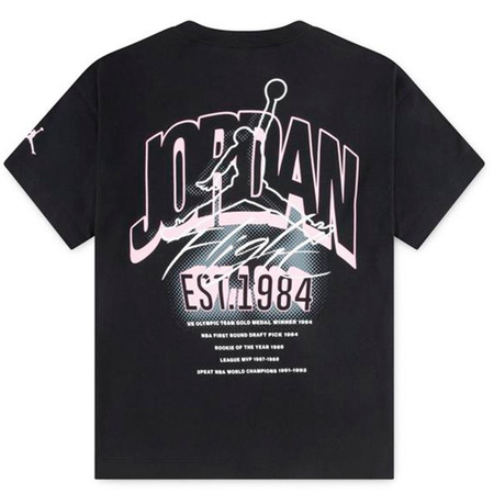 Camiseta Niña/Niño Jordan Girls MJ Back Stretch SS Tee "Black"