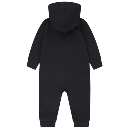 Mono Bebé Jordan Infants Air Jumpman Hooded Coverall "Black"