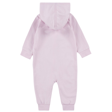 Mono Bebé Jordan Infants Air Jumpman Hooded Coverall "Foam Pink"