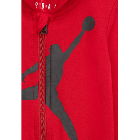 Mono Bebé Jordan Infants Air Jumpman Hooded Coverall "Gym red"