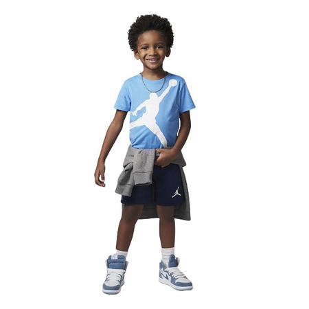 Conjunto Jordan Infants Jumpman Jumbo Tee + Short "Midnight Navy-Carolina"