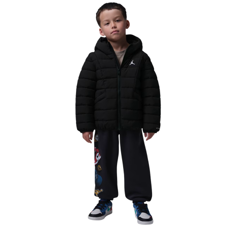 Chaqueta Acolchada Infantil Jordan Midweight Active "Black"
