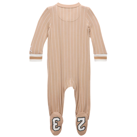 Mameluco Bebé Jordan Infants MJ 23 Jersey Footed Coverall "Hemp"