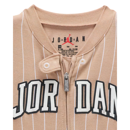 Mameluco Bebé Jordan Infants MJ 23 Jersey Footed Coverall "Hemp"