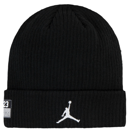 Conjunto Gorro + Guantes Táctiles Jordan Niño/Niña JDB 23 Jersey  "Black-Gym Red"