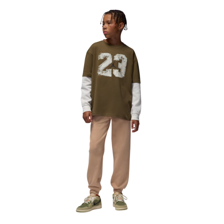 Pantalón Niño/Niña Jordan JDB MJ Brooklyn Fleece "Hemp"