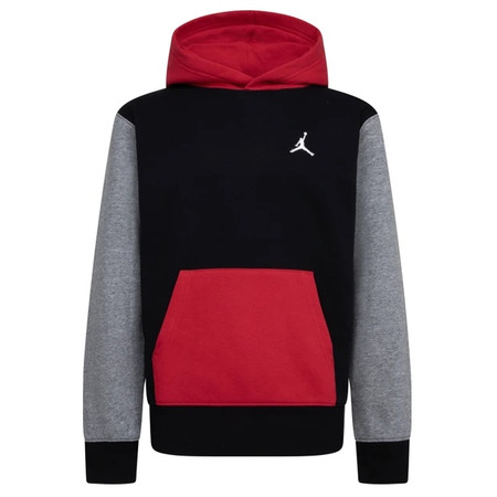 Sudadera Niño/Niña Jordan JDB MJ Brooklyn French Terry "Black-Gym Red-Carbon"