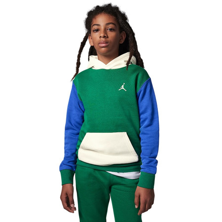 Sudadera Niño/Niña Jordan JDB MJ Brooklyn French Terry "Pine Green-White-Blue"
