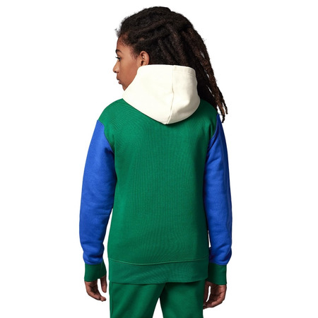 Sudadera Niño/Niña Jordan JDB MJ Brooklyn French Terry "Pine Green-White-Blue"