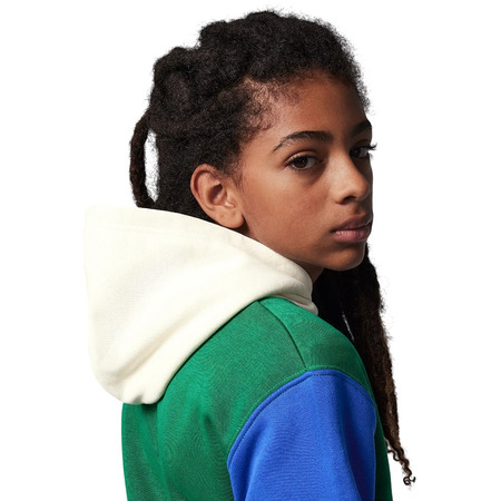 Sudadera Niño/Niña Jordan JDB MJ Brooklyn French Terry "Pine Green-White-Blue"