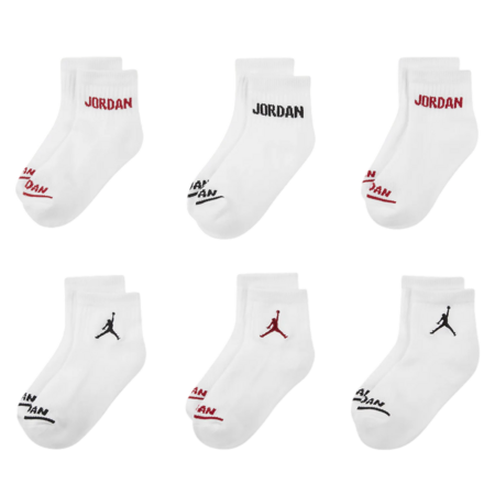 Jordan Kids JHB Legend Ankle 6 PPack "White"
