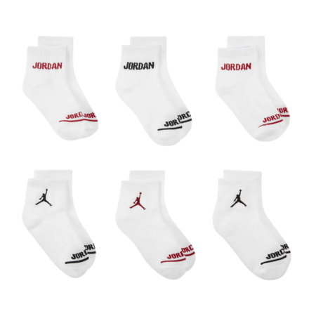 Jordan Kids JHB Legend Ankle 6 PPack "White"