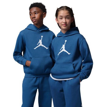 Sudadera Niño/Niña Jordan  Jumbo Jumpman Fleece "True Bule"
