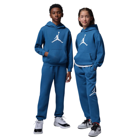 Sudadera Niño/Niña Jordan  Jumbo Jumpman Fleece "True Bule"