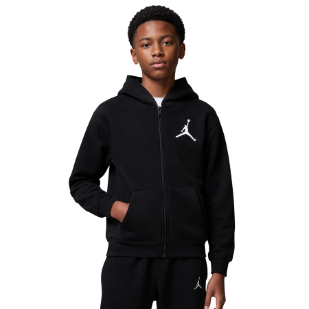 Sudadera Niño/Niña con Cremallera Jordan Jumpman Essential Fleece "Black"