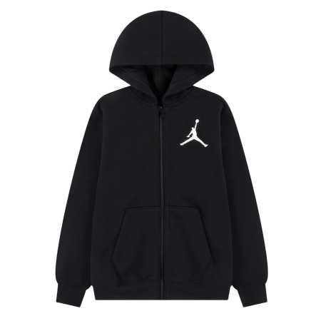 Sudadera Niño/Niña con Cremallera Jordan Jumpman Essential Fleece "Black"