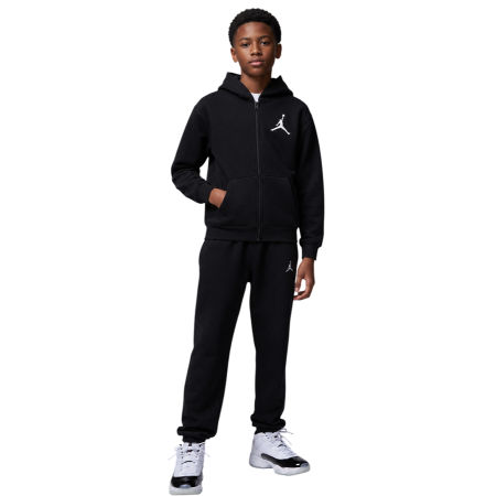 Sudadera Niño/Niña con Cremallera Jordan Jumpman Essential Fleece "Black"