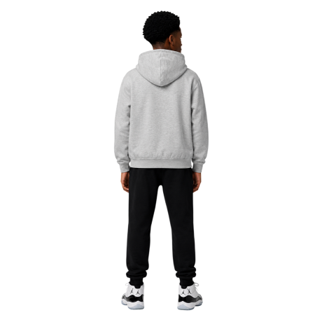 Sudadera Niño/Niña con Cremallera Jordan Jumpman Essential Fleece "Grey Heather"