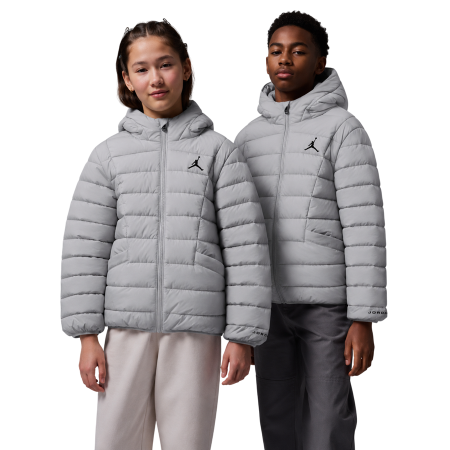 Chaqueta Acolchada Niño/Niña Jordan Midweight Active "Light Smoke Gray"