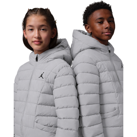Chaqueta Acolchada Niño/Niña Jordan Midweight Active "Light Smoke Gray"