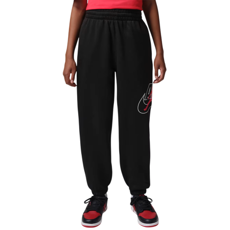 Pantalón Niño/Niña Jordan MJ Jumpman Air Fleece Jogger "Black"