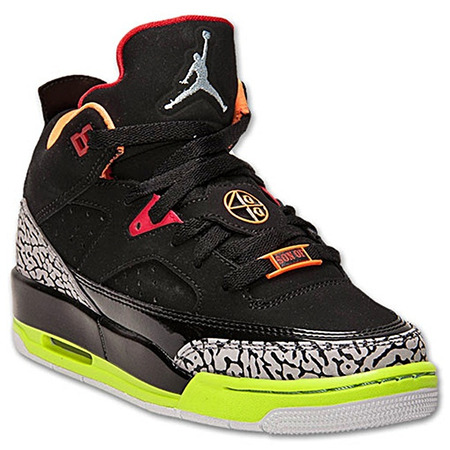 Jordan Son Of Mars Low (GS) (037/negro/lima/naranja)