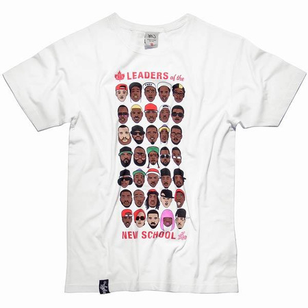 K1X Camiseta It Leader Of The New School Rappers (blanco)