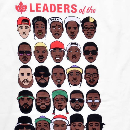 K1X Camiseta It Leader Of The New School Rappers (blanco)
