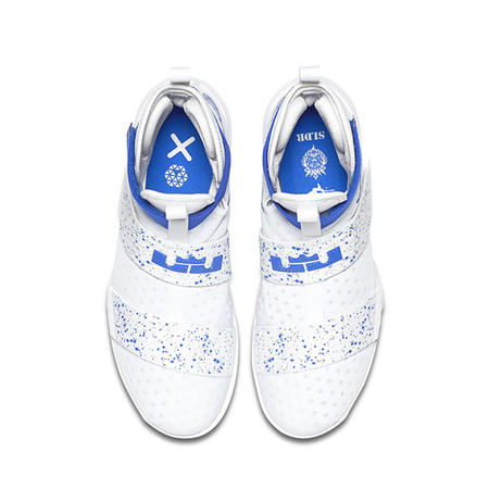 Lebron Soldier 10 "Hyper Cobalt" (164/white/hyper cobalt)