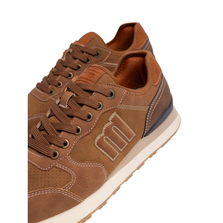Zapatillas Mustang Porland Classic "Marrón"