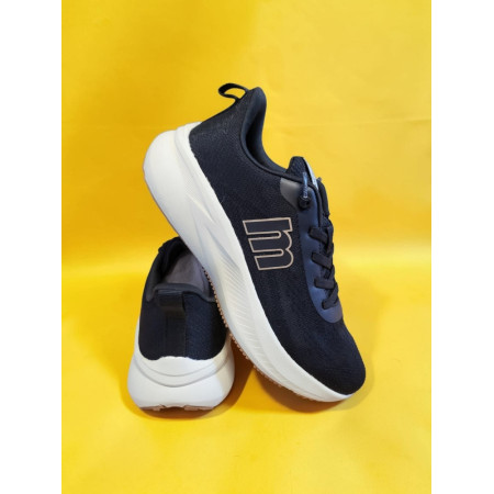 Zapatillas Mujer Mustang Swam "Knitting Black"