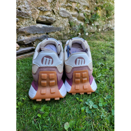 Zapatillas Mustang  Zinc "Abatany Crema"
