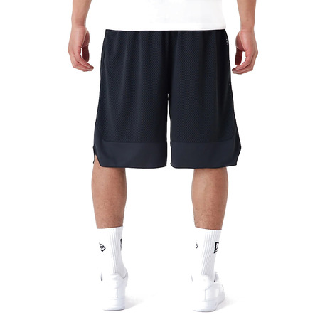 New Era Arch Logo Mesh Shorts "Black"