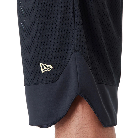 New Era Arch Logo Mesh Shorts "Black"