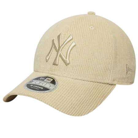 Gorra New Era MLB New York Yankees Cord 9FORTY M-Crown "Beige"
