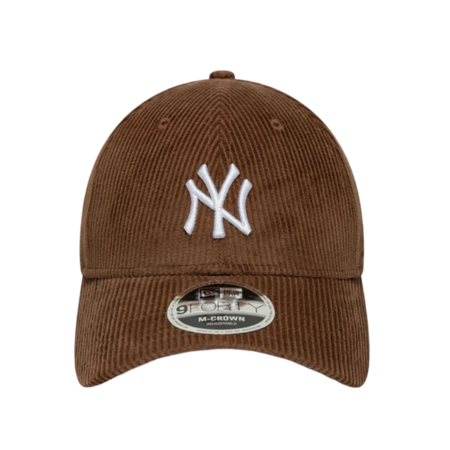 Gorra New Era MLB NY Yankees Cord 9FORTY M-Crown Adjustable Cap "Brown"