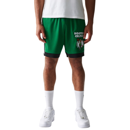 Pantalón Corto Mesh New Era NBA Boston Celtics H2 "Green"