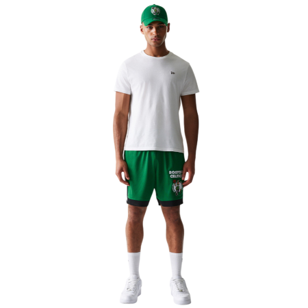 Pantalón Corto Mesh New Era NBA Boston Celtics H2 "Green"