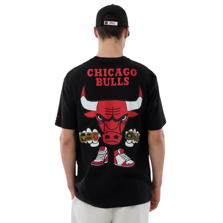 Camiseta New Era NBA Chicago Bulls Lif Graphic SS 3241