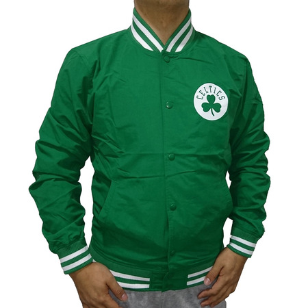 New Era Team Boston Celtics Pop Logo Varsity Jacket