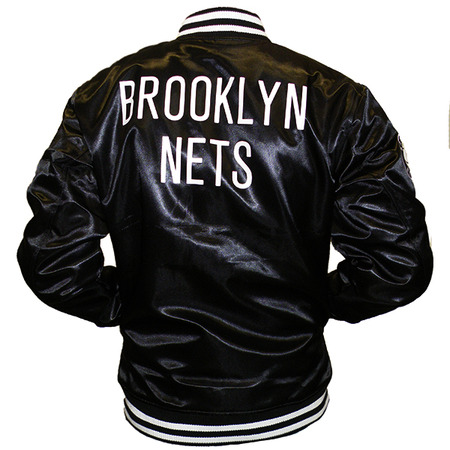 New Era Tip Off Sateen Bomber Brooklyn Nets