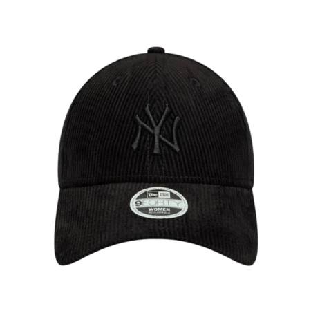 Gorra New Era Wmns MLB NY Yankees Cord 9FORTY Adjustable Cap "Black"