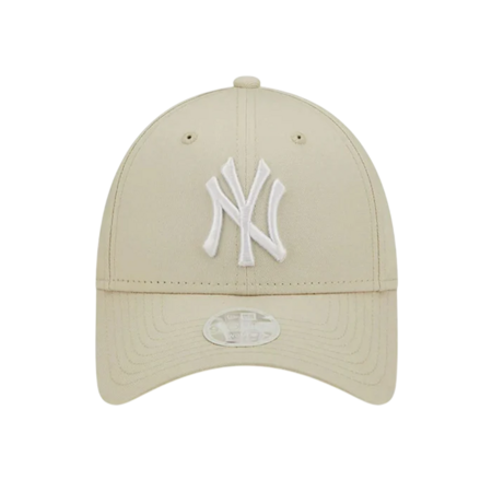 New Era Wmns NY Yankees League Ess 9FORTY Adjustable Cap "Light Beige"