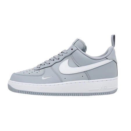 Nike Air Force 1 Low '07 LV8 "Carbon Fiber Swoosh Wolf Grey White"