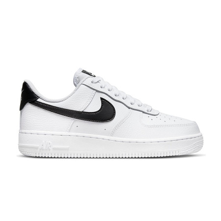 Nike Air Force 1 Low '07 White Black Pebbled Leather
