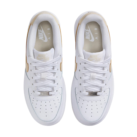 Nike Air Force 1 (GS) "White Light Khaki"