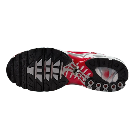 Nike Air Max Plus "White University Red Wolf Grey"