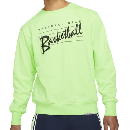Sudadera Nike Dri-FIT Standard Issue Basketball "Lime Glow/Pale Ivory"